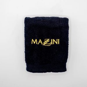 Toalla negra de lavabo Mazzini