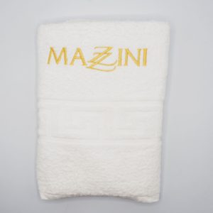 Toalla beige de camilla Mazzini