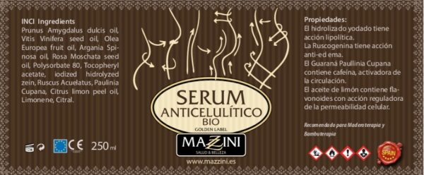 Sérum Anticelulítico BIO Mazzini